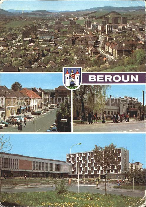 Beroun Gottwaldovo namesti Kulturni dum Kralodvorskych zelezaren Trida Miru