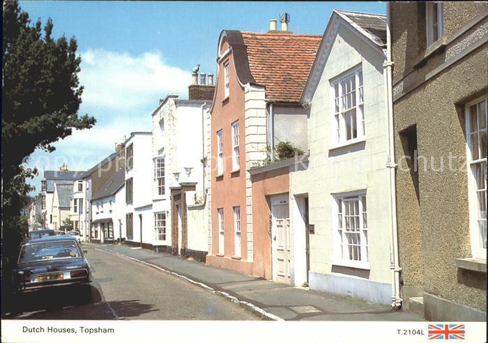 Topsham Exeter Dutch Houses