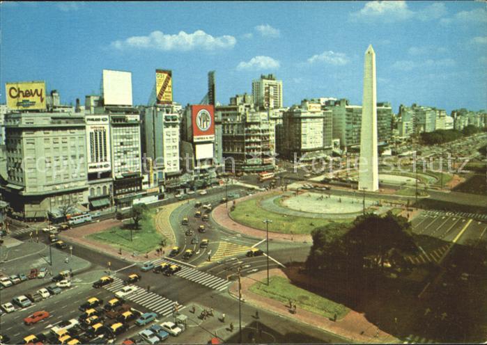 Buenos Aires Avenida 9 de Julio Obelisco