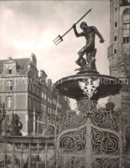 Gdansk Neptune Brunnen