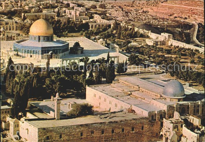Jerusalem Yerushalayim Temple Fliegeraufnahme