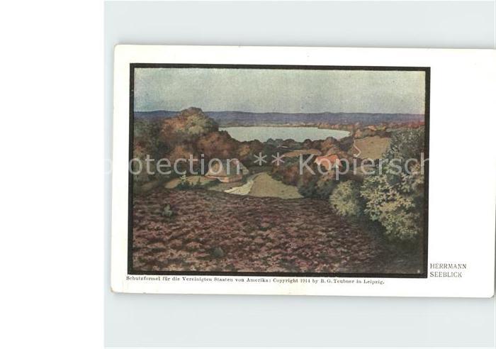 Kuenstlerkarte Herrmann Seeblick