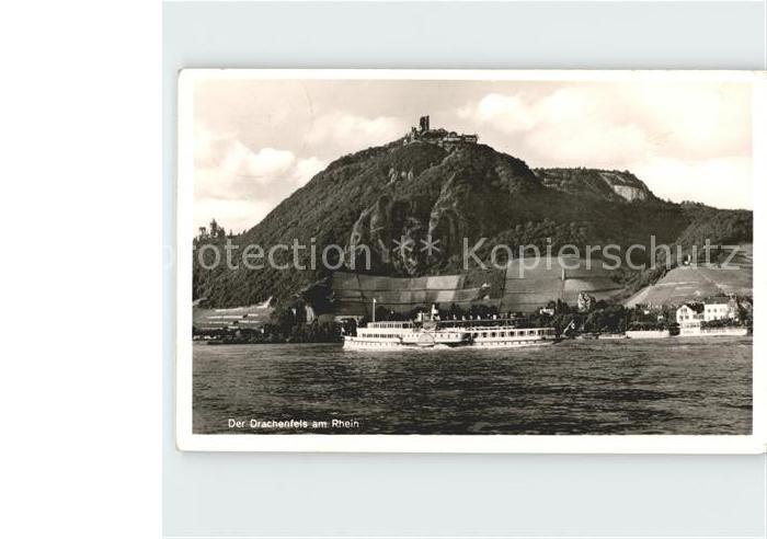 Dampfer Seitenrad Drachenfels Rhein Rheingold-Serie-Nr. 425