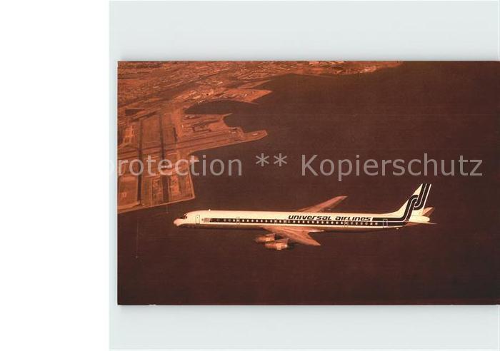 Flugzeuge Zivil Universal Airlines McDonnell Douglas DC-8-61CF