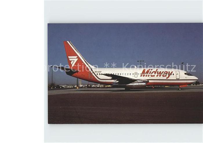 Flugzeuge Zivil Midway Boeing 737-2T4 Advanced