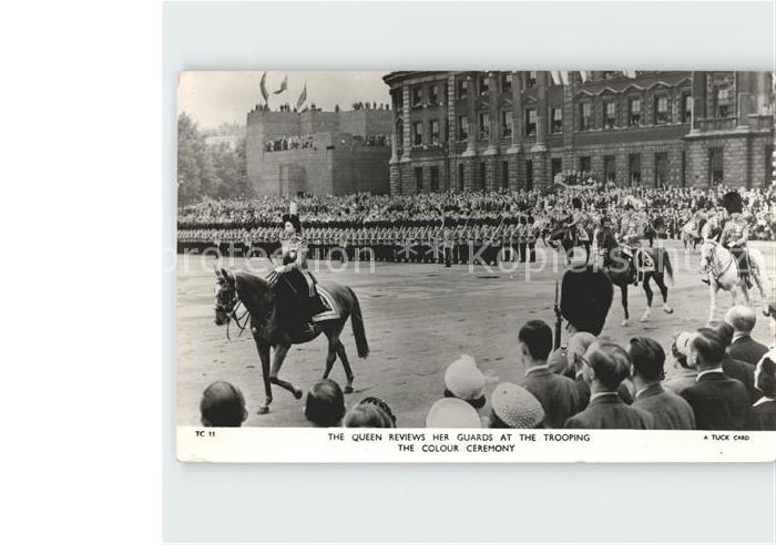 Adel England Queen Elizabeth Guards Trooping of the
