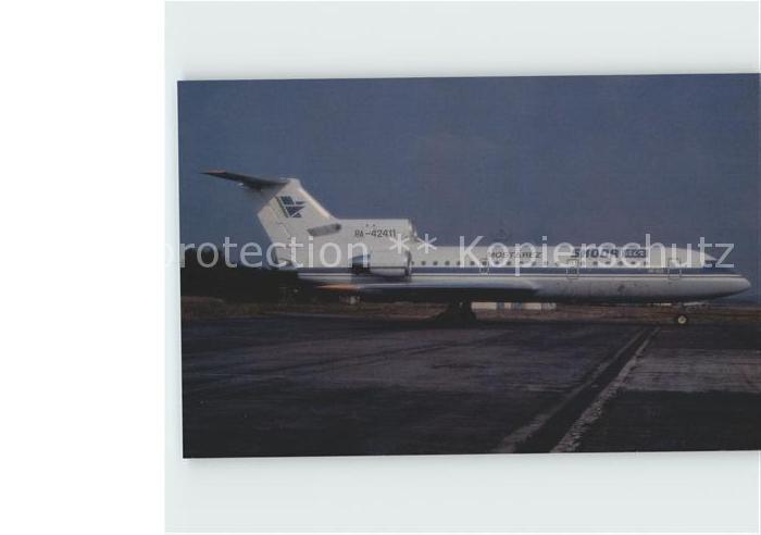 Flugzeuge Zivil Skoda Air JAK-42D RA-42411