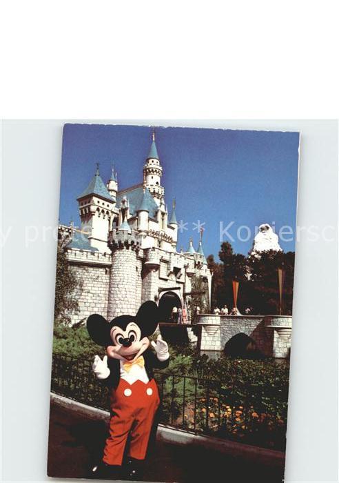 Disneyland California Mickey Mouse Sleeping Beauty Castle