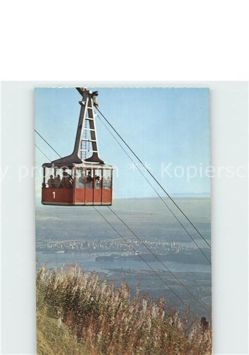 Seilbahn Grouse Mountain Skyride North Vancouver Canada