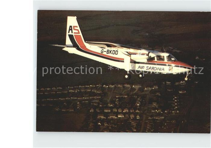 Flugzeuge Zivil Air Sardinia SPA Pilatus Britten-Norman BN-2A Islander G-BKOD