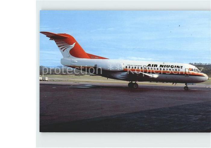 Flugzeuge Zivil Air Nigini Fokker F-28-1000 P2-ANU c/n 11041