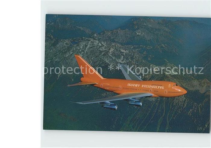 Flugzeuge Zivil Braniff International Boeing 747SP-27 N603BN c/n 21785