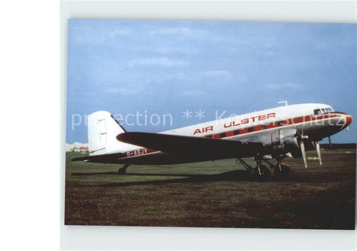 Flugzeuge Zivil Air Ulster Douglas DC-3 G-AGJV c/n 12195
