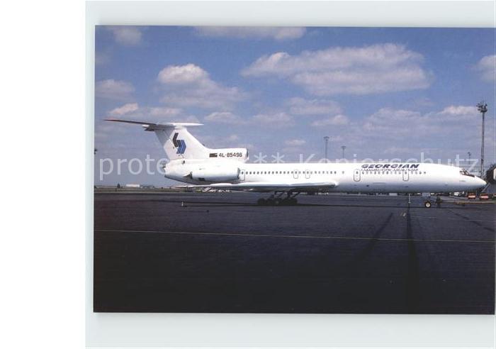 Flugzeuge Zivil Georgian Airlines TU-154B-2 4L-85496 c/n 496