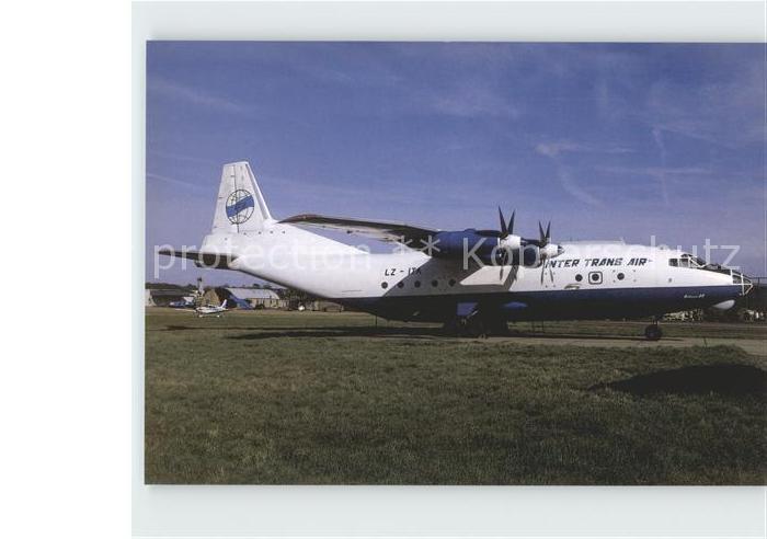Flugzeuge Zivil Inter Trans Air AN-12PB LZ-ITA c/n 3341004
