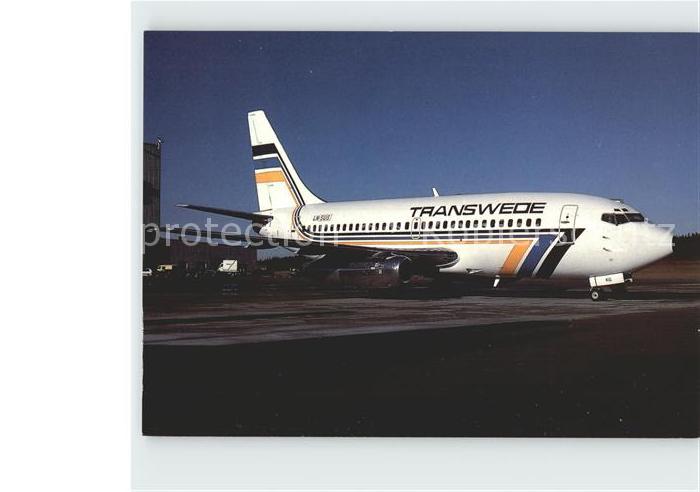 Flugzeuge Zivil Transwede Boeing 737-205