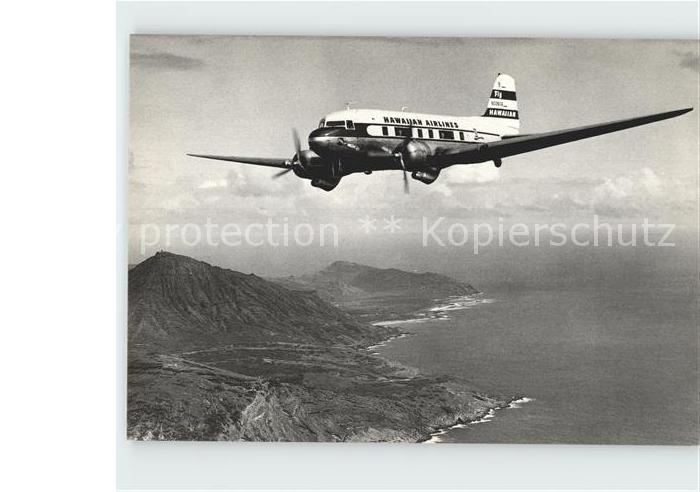 Flugzeuge Zivil Hawaiian Airlines DC-3 N33606 c/n 4806