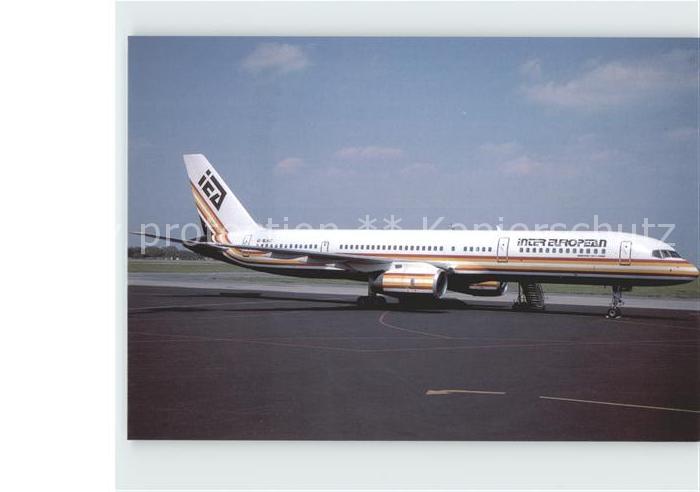 Flugzeuge Zivil Inter European Airways B-757-236 cn 25620