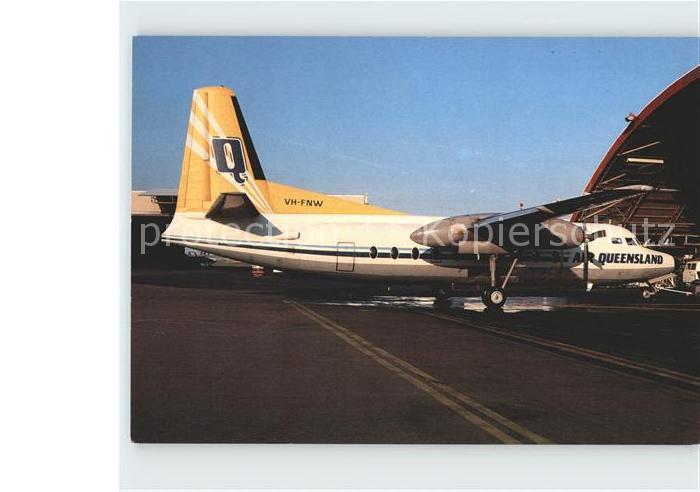 Flugzeuge Zivil Air Queensland Fokker F-27/200 VH-FNW c