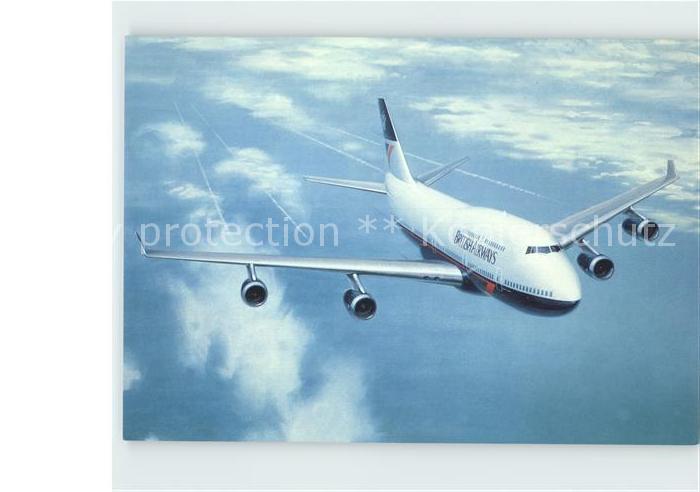 Flugzeuge Zivil British Airways Boeing 747-400