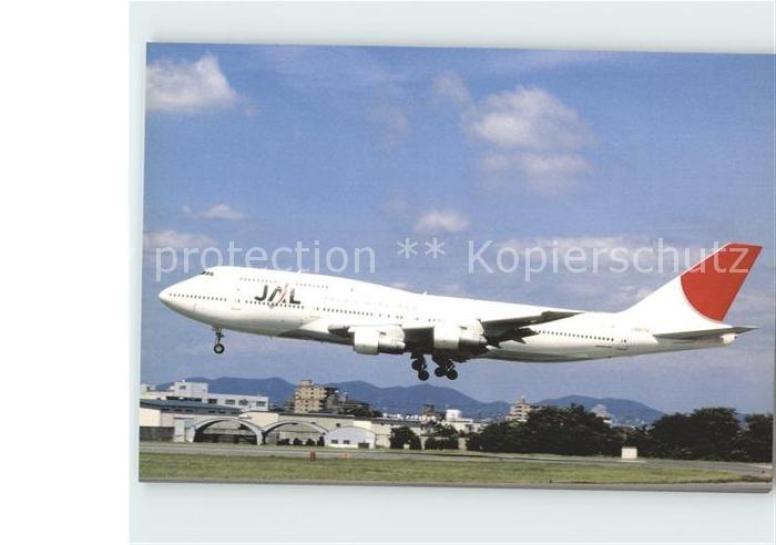 Flugzeuge Zivil JAL Japan Airlines Boeing 747-146B JA8170