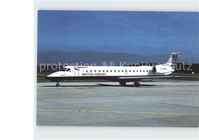 Flugzeuge Zivil British Airways Embraer RJ145EU G-EMBE cn 145042