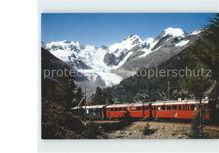 Bergbahn Monte Bello Morteratschgletscher Bernina-Gruppe