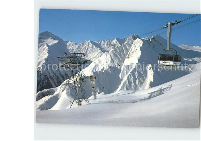 Seilbahn Ravaisch-Alp Trida Sattel Samnaun Unter-Engadin