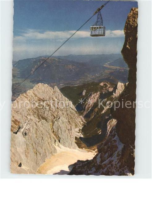 Seilbahn Zugspitze Waxenstein Hoellental Garmisch-Partenkirchen Isartal