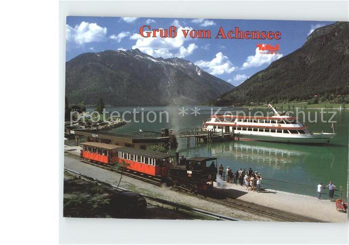 Motorschiffe Zahnradbahn Achensee