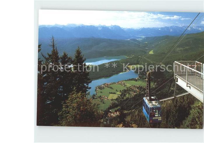 Seilbahn Herzogstandbahn Walchensee Halbinsel Zwergern