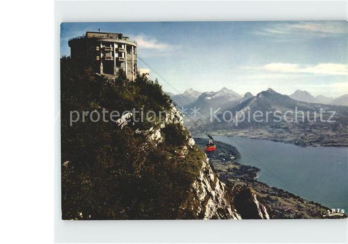Seilbahn Veyrier Lac d Annecy Station superieure