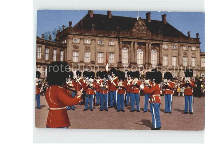 Leibgarde Wache Amalienborg Castle King's Guard