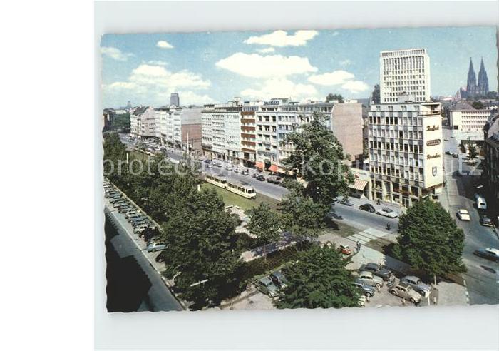 Strassenbahn Koeln am Rhein Kaiser-Wilhelm-Ring