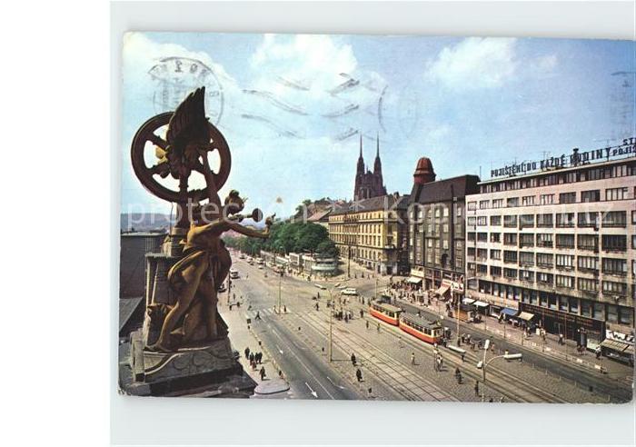 Strassenbahn Brno Namesti Cs. Armady