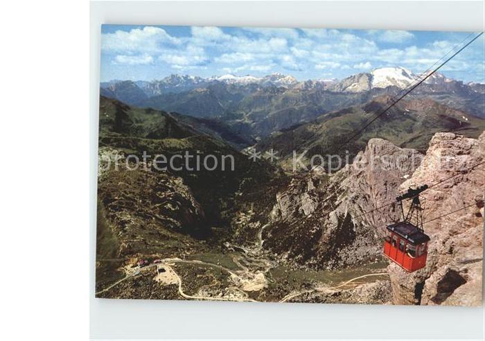 Seilbahn Funivia Lagazuoi Dolomiti Cortina d Ampezzo