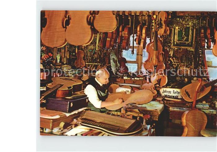 Geige Geigenbauer Johann Reiter Mittenwald