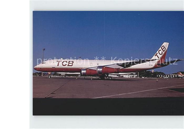 Flugzeuge Zivil TCB Douglas DC8-54F 45668 PP-TAR Dyanna
