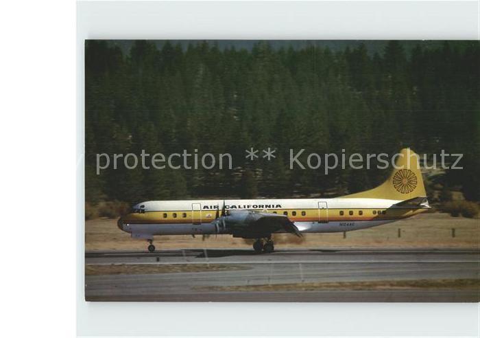 Flugzeuge Zivil Air California Electra N124 AC C/N 1114