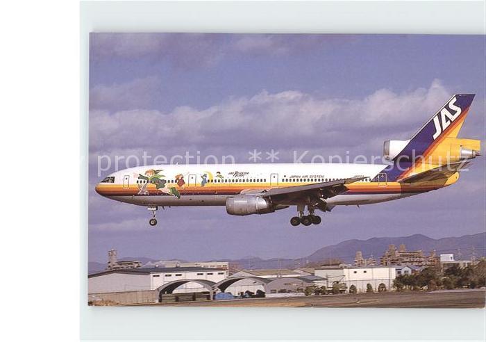 Flugzeuge Zivil JAS Japan Air System Peter Pan McDonnell Douglas DC-10-30 JA8551