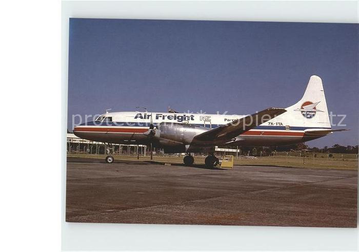 Flugzeuge Zivil Air Freight NZ Convair CV.580 ZK-FTA c/n 168