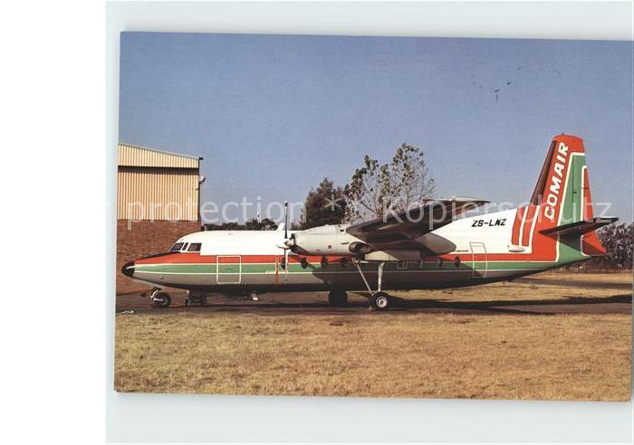 Flugzeuge Zivil Comair Fokker F-27-200 ZS-LMZ cn 10227