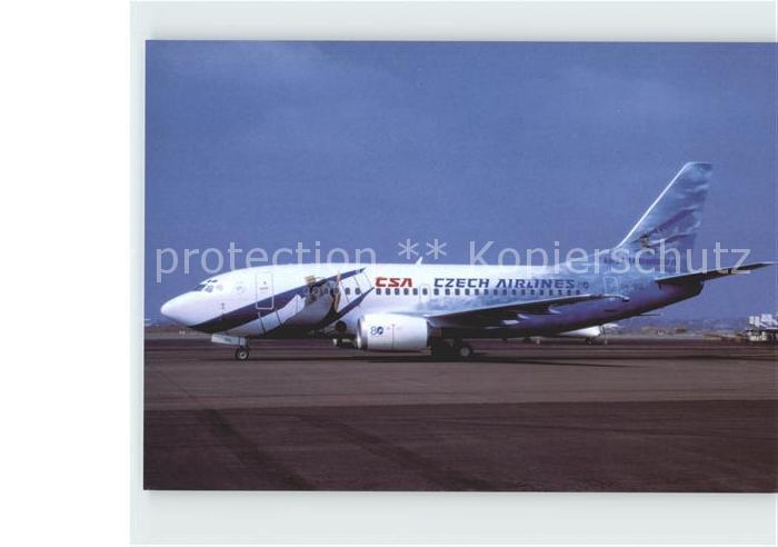 Flugzeuge Zivil CSA Czech Airlines 80th Anniversary B-737-55S OK-DGL