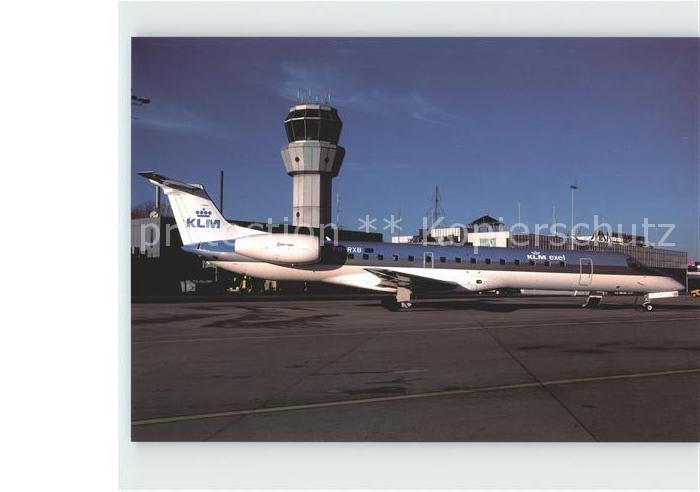Flugzeuge Zivil KLM Embraer EMB-145 PH-RXB Cn 145320