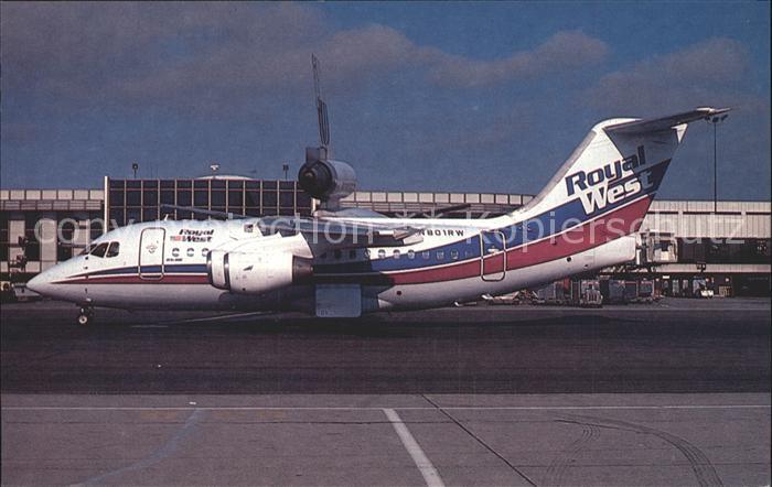 flugzeuge zivil Royal West Airlines British  Aerospace 146-100 N801RW Scott Merd