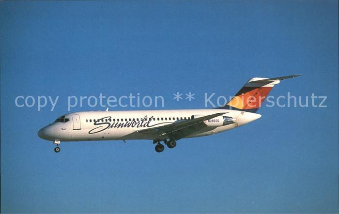 flugzeuge zivil Sunworld International Airways McDonnel Douglas DC-9-14 N2892 Q