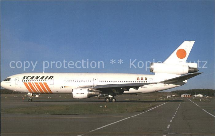 flugzeuge zivil Scanair McDonnell Douglas DC-10-30 SE-DFH