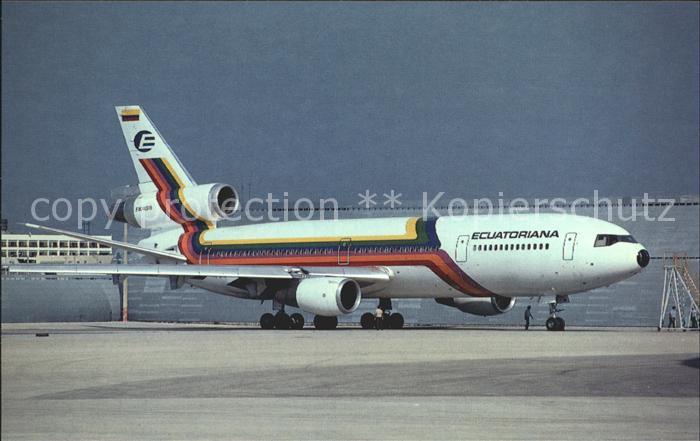 flugzeuge zivil Ecuatoriana McDonnell Douglas DC-10 30