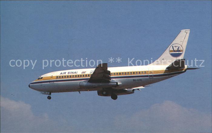 flugzeuge zivil Air Sinai Boeing 737-266 SU-AYO
