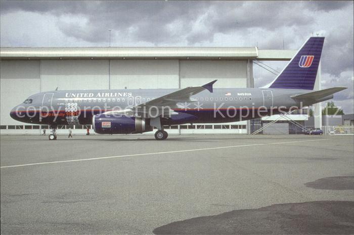 flugzeuge zivil UNITED A.320.232 N453UA C/N 1001 Toulou